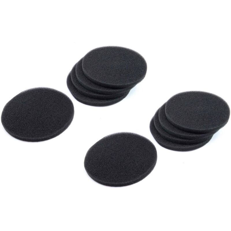 

vhbw 10x Filtros para ventilador, difusor de pared externa reemplaza Lunos 37214