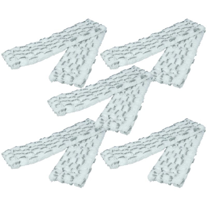 Vhbw - 10x Housses de rechange compatible avec Kärcher wv Classic nettoyeur de fenêtres, raclette à fenêtres