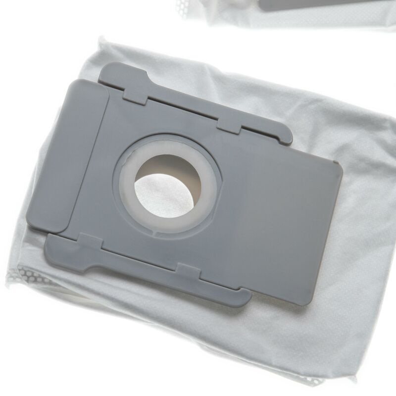 Image of 10x sacchetto compatibile con iRobot Roomba i7, i7+, i7 Plus aspirapolvere - in microfibra, 15,2cm x 12.6cm, bianco - Vhbw