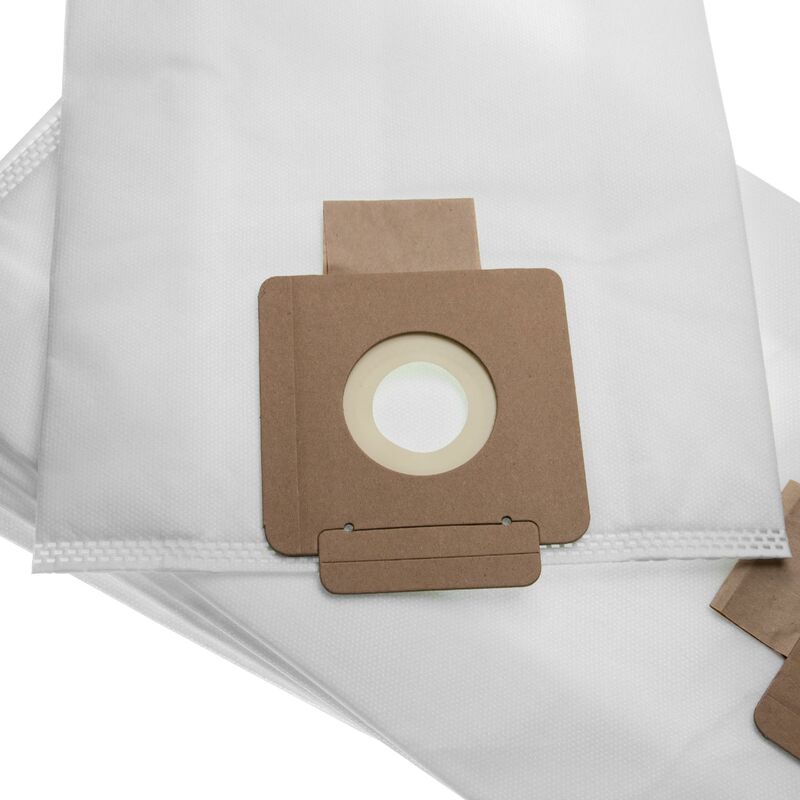 Image of 10x sacchetto dell'aspirapolvere compatibile con Columbus st 7 aspirapolvere - in microfibra, 40,8cm x 22,8cm, bianco - Vhbw