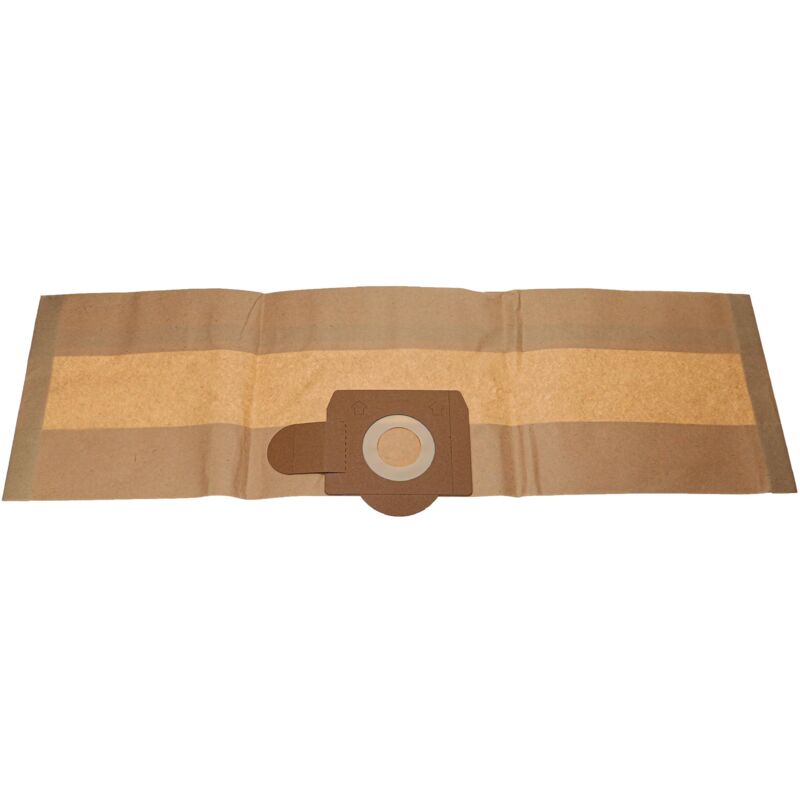 10x Sacs compatible avec Bosch pas 11-21, pas 12-27, pas 12-27 f aspirateur - papier marron - Vhbw