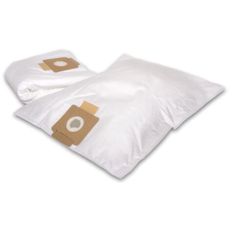 vhbw 10x Sacs compatible avec Kärcher T17/1, T12/1, T15/1 aspirateur - 40cm x 24cm blanc - Remplacement pour 6.907-017.0, 6.904-315.0, 6.904-312.0
