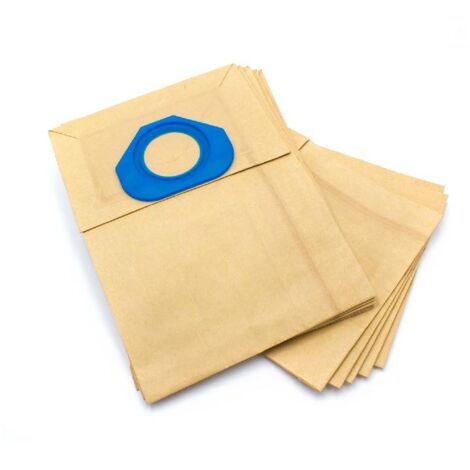 vhbw 10x Sacs compatible avec Nilfisk 70GA, 84GS, GA-70, GA70, GM-80, GM-90, GM80, GM90, GS-80, GS-90, GS80, GS90 aspirateur - 34cm x 24cm marron