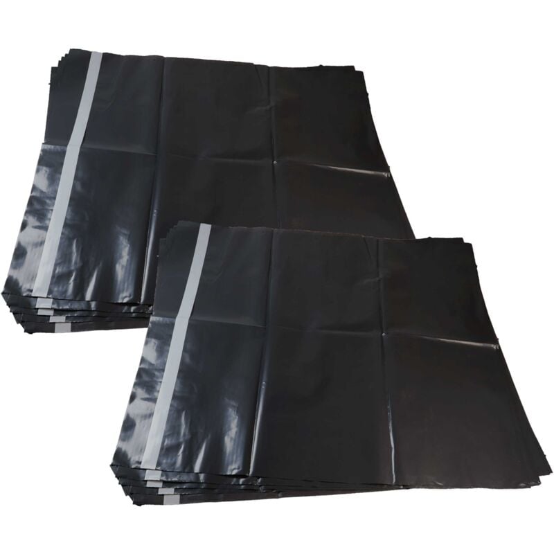 10x Sacs compatible avec Nilfisk Attix 7, 761-21 xc, 965-H/M sd xc aspirateur - polyéthylène, 78,0cm x 70,0cm noir - Vhbw