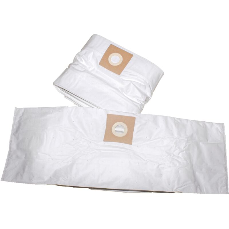 10x Sacs compatible avec Kärcher NT-700, NT-702, NT700, NT702 aspirateur - microfibres non tissées, 38cm x 32cm, blanc - Vhbw