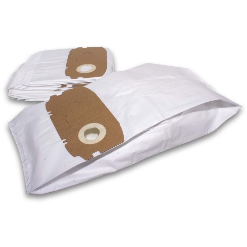 10x Sacs remplacement pour Festo / Festool 456772, 498410 pour aspirateur - microfibres non tissées blanc - Vhbw