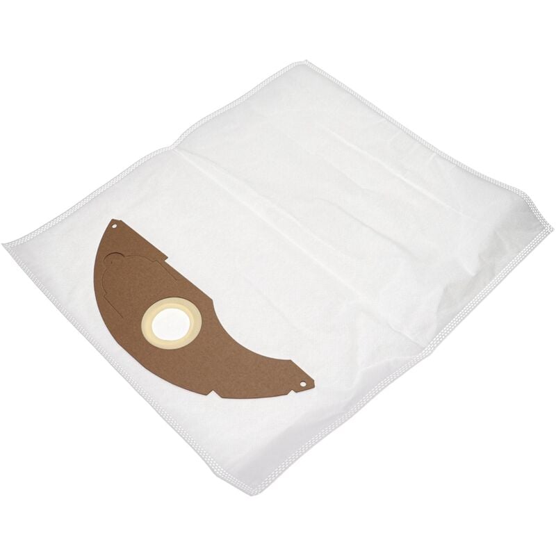 10x Sacs remplacement pour Kärcher 2.889-217.0 pour aspirateur - microfibres non tissées, 42cm x 26,5cm blanc - Vhbw