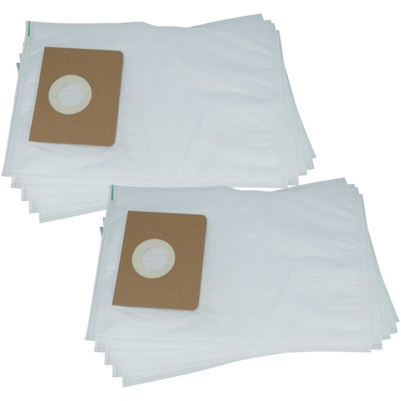 Image of 10x Staubbeutel Ersatz für Kärcher 6.907-480.0 für Staubsauger - 36,5cm x 25cm Weiß - Vhbw