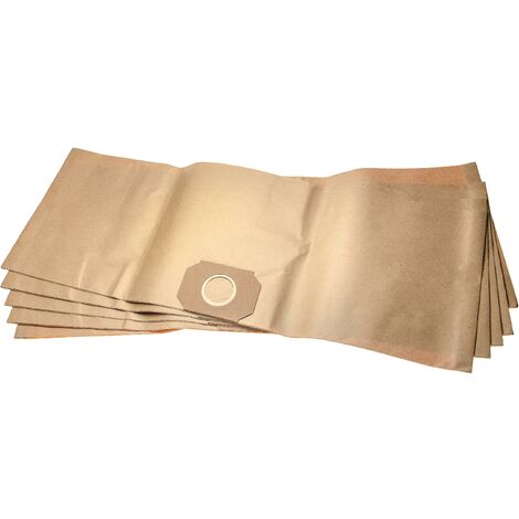 vhbw 10x Staubsaugerbeutel kompatibel mit Thomas 1035, 1435, 1030 E, 826 SD, 1235 Silverstar, 1030 Staubsauger - Papier, 32cm x 90cm beige