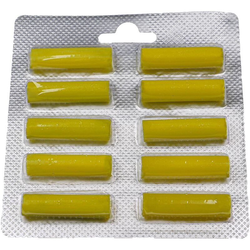 Vhbw - 10x Universal Air Freshener Sticks for Vacuum Cleaner e.g. compatible with aeg, Miele, Vorwerk, Bosch, Siemens - Deo Sticks, Lemon, Yellow