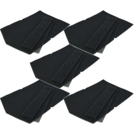 vhbw 15x Filtros de espuma para secadoras, intercambiadores de calor Miele T 8926 WP EcoComfort, T 8927 WP EcoComfort, T 8937 WP EcoComfort, ...