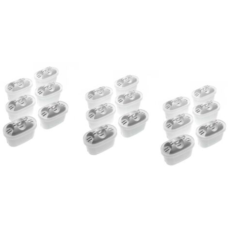 vhbw 18x Cartouches de filtre compatibles avec AquaCrest AQK07, carafe d'eau