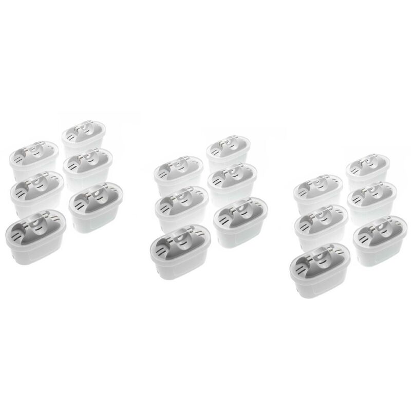 18x filtro de agua compatible con PearlCo Unimax jarra con filtro, jarra de agua - Vhbw