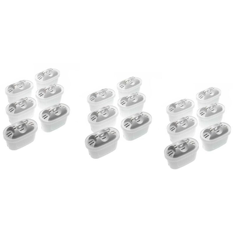 Vhbw - 18x filtro de agua compatible con Lauson awf 102 jarra con filtro, jarra de agua