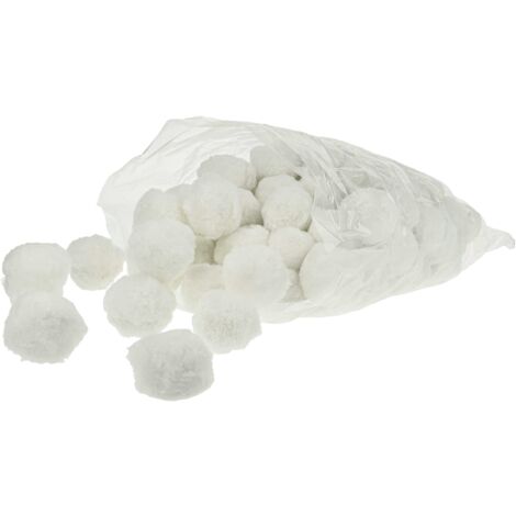 vhbw 1x 500 g Filter Balls Packaged compatible with Zodiac Pool Filter Unit, Sand Filter System - 50 mm