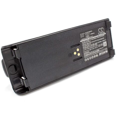 vhbw 1x Akku Ersatz für Motorola NTN7143A, NTN7143, FuG11b, NTN7143R, NTN7143CR, NTN7143B für Funkgerät, Walkie Talkie (1200 mAh, 7,4 V, Li-Ion)