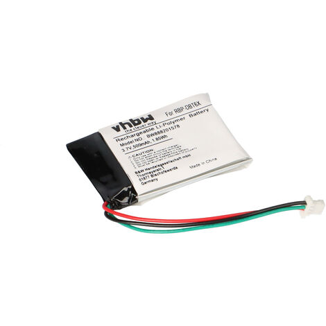 vhbw 1x Akku kompatibel mit Datalogic RIDA DBT6400 Barcodescanner POS (500 mAh, 3,7 V, Li-Polymer)