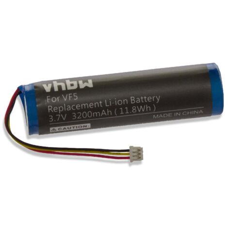 vhbw 1x Akku kompatibel mit TomTom Go 600, 510, 710, 700, Classic, 910, 300, 500, 400 GPS Navigation Navi (3000 mAh, 3,7 V, Li-Ion)