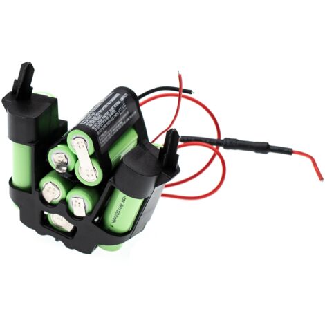 vhbw 1x batteria compatibile con Electrolux 900273722, 900273731, 900273733, 900273702, 900273700, 900273710AG3002 aspirapolvere (1500mAh, 12V, NiMH)