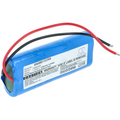 vhbw 1x batteria compatibile con Seik Terra FA5-10 Radiocomando Industriale, Telecomando (1200mAh, 7,2V, NiMH)