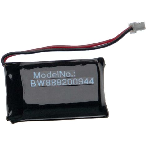 vhbw 1x Batterie compatible avec Educator ET-302 Receiver, ET-302-L Receiver, ET-400 Receiver collier de dressage (300mAh, 3,7V, Li-polymère)