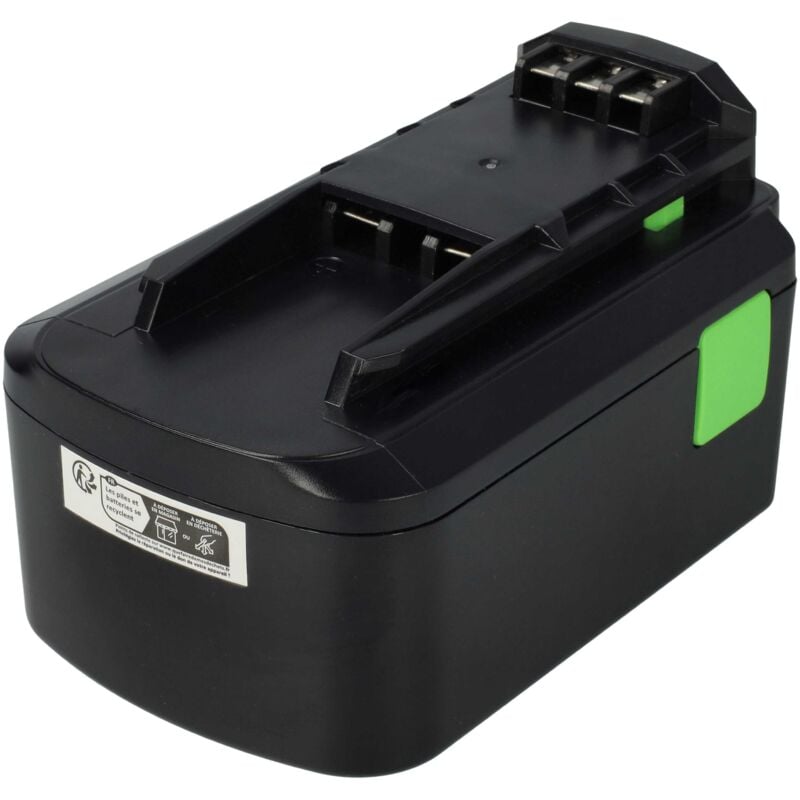 vhbw 1x Batterie compatible avec Festo Festool Quadrive PDC 18/4 Li, Quadrive T18, Quadrive TSC55 outil électrique (4000 mAh, Li-ion, 18 V)