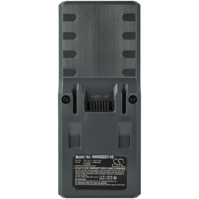 Vhbw - 1x Batterie compatible avec Hoover FD22BC011, FD22BC, FD22BR, FD22BCPET00, FD22BCPET 001, FD22BR001 aspirateur (2000mAh, 21,6V, Li-ion)