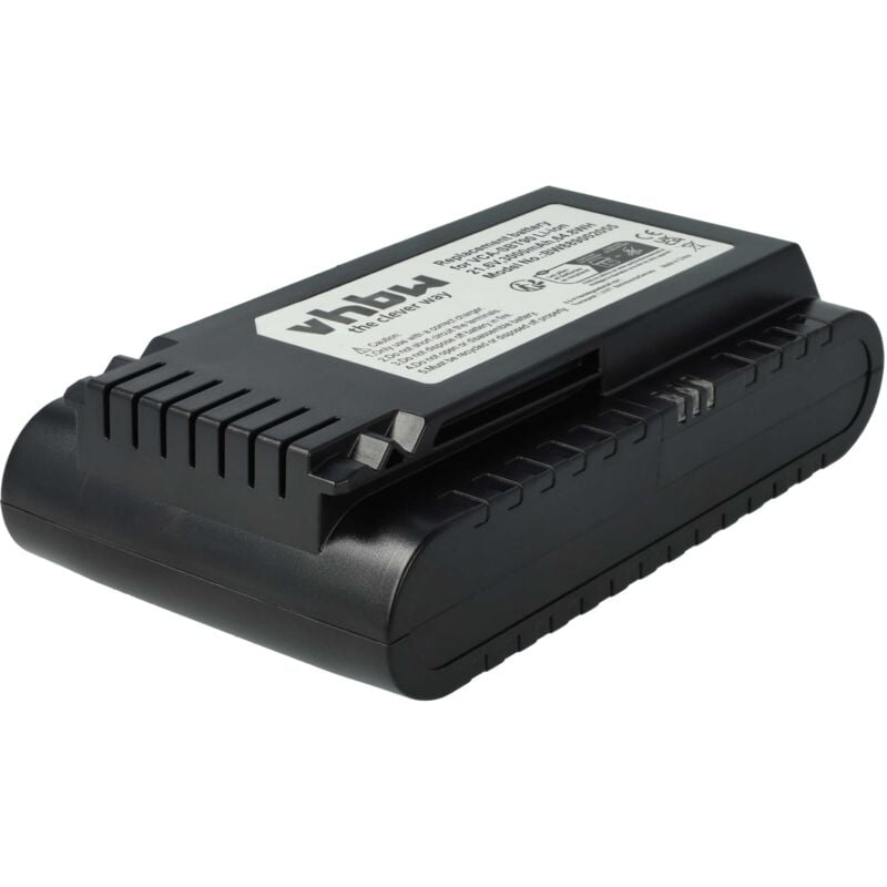 vhbw 1x Batterie compatible avec Samsung Jet 75 Premium VS20T7538T5/SH, VS70, 90 aspirateur noir (3000mAh, 21,6V, Li-ion)