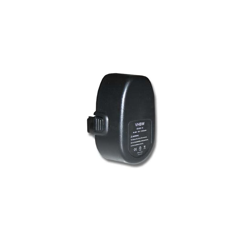 1x Batterie remplacement pour Black & Decker PS145, A9268, A9277, A9282 pour outil électrique (2100 mAh, NiMH, 18 v) - Vhbw