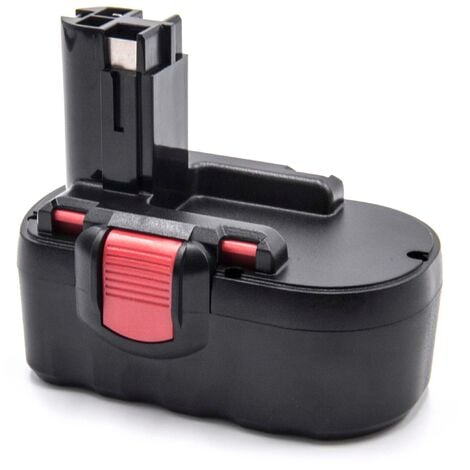 vhbw 1x Batterie remplacement pour Bosch 2 607 335 278, 2 607 335 266, 2 607 335 680, 2 607 335 536 pour outil électrique (3000 mAh, NiMH, 18 V)