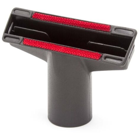 vhbw 1x Buse pour meubles compatible avec Bosch UniversalVac 15, EasyVac 3, AdvancedVac 20 aspirateurs, raccord de 35 mm, 12 cm
