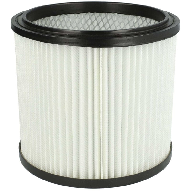 vhbw 1x Cartridge Filter compatible with Aqua Vac Hobby 11, 22, 24, 33, 36, 44, 1000 Vacuum Cleaner - Black White