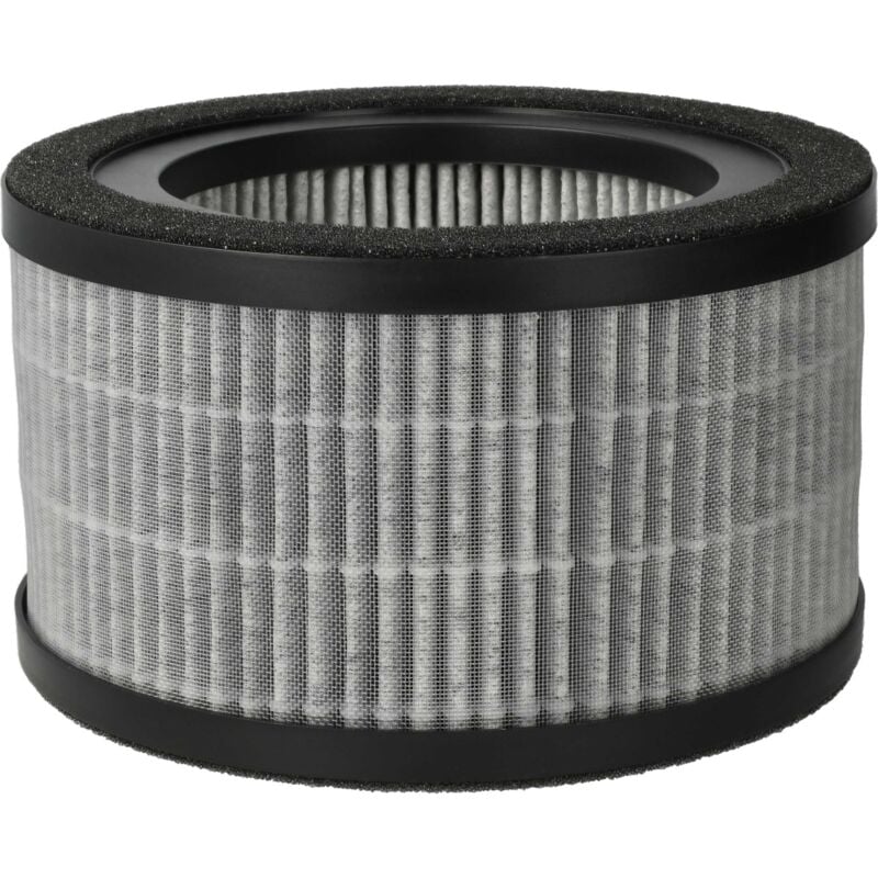 vhbw 1x Filtre à air remplacement pour Beurer 68007 pour purificateur - multicouches préfiltre + HEPA + charbon actif