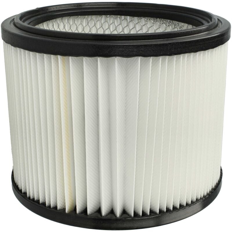 Vhbw - 1x filtre plissé compatible avec Starmix Energetic APDH-1430, APDM-1430 aspirateur à sec/humide - noir / blanc 5000 cm²