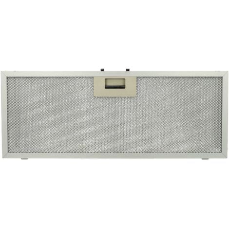 vhbw 1x filtro anti-grasso compatibile con Elica ELIB 92 K28 SL 3V2L 208018946602 cappa da cucina - 45,9 x 17,7 x 0,85 cm, metallo