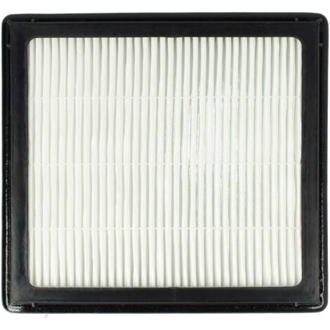 vhbw 1x Filtro compatible con Nilfisk GM415, GM405, GM410, GM330, GM400, GM315, GM320 aspiradora - filtro Hepa negro / blanco