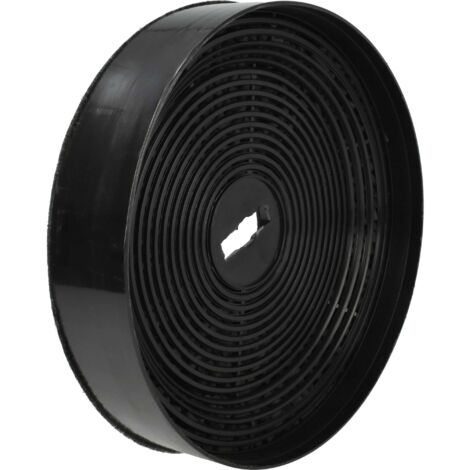 vhbw 1x Filtro de carbón activado compatible con Gorenje DVG 600 AX, DVG 600 E, DVG 600 GE, DTK 900 W, DV 6455 X campanas cocina - 17,05 cm