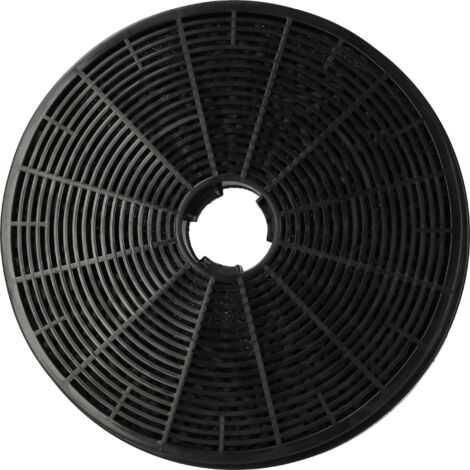 vhbw 1x Filtro de carbón activado reemplaza Klarstein 10035387 para campanas cocina - 17,5 cm