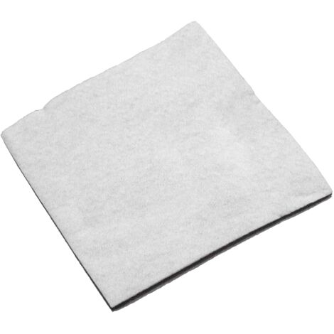 vhbw 1x filtro salva-motore universale per diversi aspirapolvere a 3 strati, tagliabile, 15 x 15 x 0,6cm, microfibra / gommapiuma