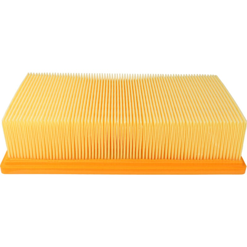 1x Flat-Fold Filter compatible with Hilti VC-20, vc 40 um, VC-40, vc 20 um Vacuum Cleaner - Pleated Filter Element - Vhbw