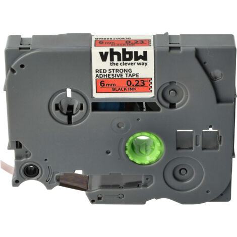 vhbw Tape cassette nylon 19 mm voor labelprinter Tyco T107M zoals Dymo 18491