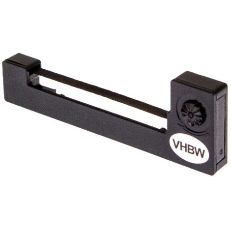 vhbw 1x Ribbon Cartridge Replacement for Epson ERC-05B, ERC-05 for Dot Matrix, Receipt Printer - Black Ink Ribbon