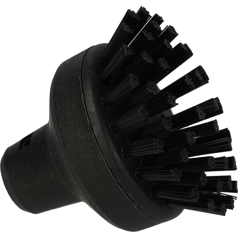 Image of 1x spazzola rotonda grande compatibile con Kärcher si 4 EasyFix Iron, si 4 EasyFix Premium Iron pulitore a vapore - Spazzola a vapore - Vhbw