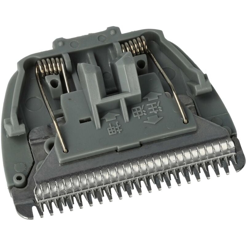 1x tête de rasoir compatible avec Panasonic ER-217, ER-2171, ER-220, ER-2201, ER-221, ER-2211, ER-GB60, ER-GB70 rasoir, gris - Vhbw
