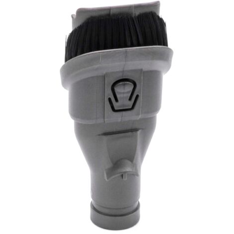 vhbw 2-in-1 Kombidüse, Fugendüse Möbelbürste kompatibel mit Dyson V6 Up Top, V6 Trigger Pro Staubsauger - 7cm