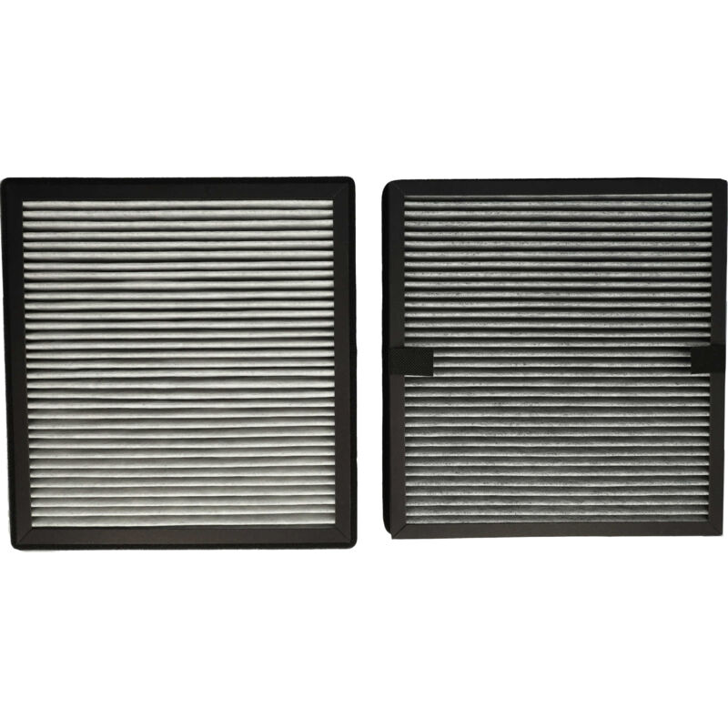 2-Part Filter Set Compatible With Ideal Ap25 Air Purifier - 2X Spare Filter (Active Carbon Filter, Hepa-Filter) - Vhbw