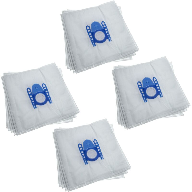 Vhbw - 20 microfleece Dust Bags Replacement for Kärcher 6.414-824.0, 6.414824.0, 6414-8240, 64148240 for Vacuum Cleaner - Typ f/j, 30cm x 30cm