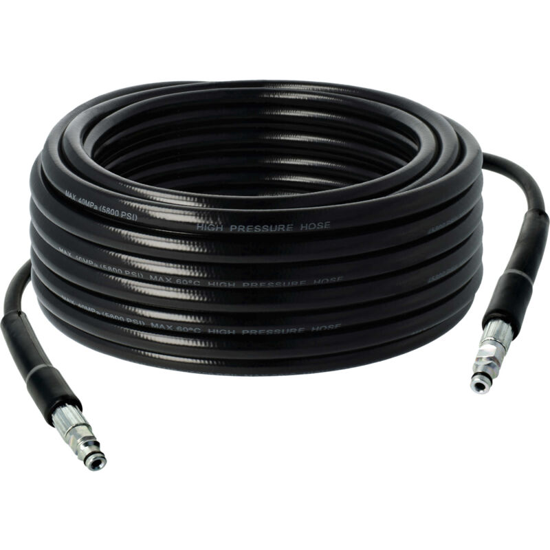 Vhbw - 20m Tuyau haute-pression compatible avec Kärcher k 2 Power Control Home nettoyeur haute pression - Filetage en fer