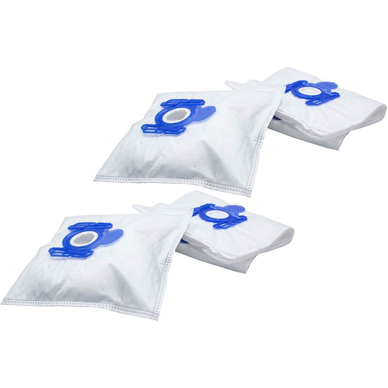 

20x Bolsa aspiradora compatible con AEG Vampyr 625el, CE 100 - 999, CE 1700.0 aspiradora - vellón micro, 28, 30 cm x 20,5 cm, blanco / azul - Vhbw