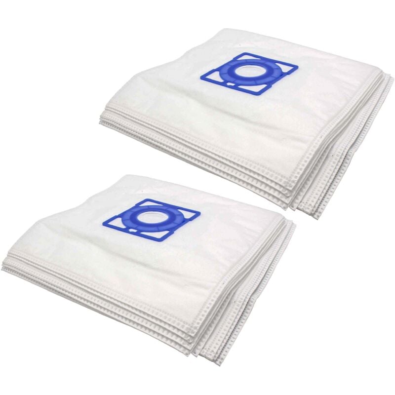

20x Bolsa aspiradora compatible con Progress PC 3700 - 3799, 3716T, 4200 - 4299, 3716 aspiradora - vellón micro, 31 cm x 23 cm, blanco - Vhbw